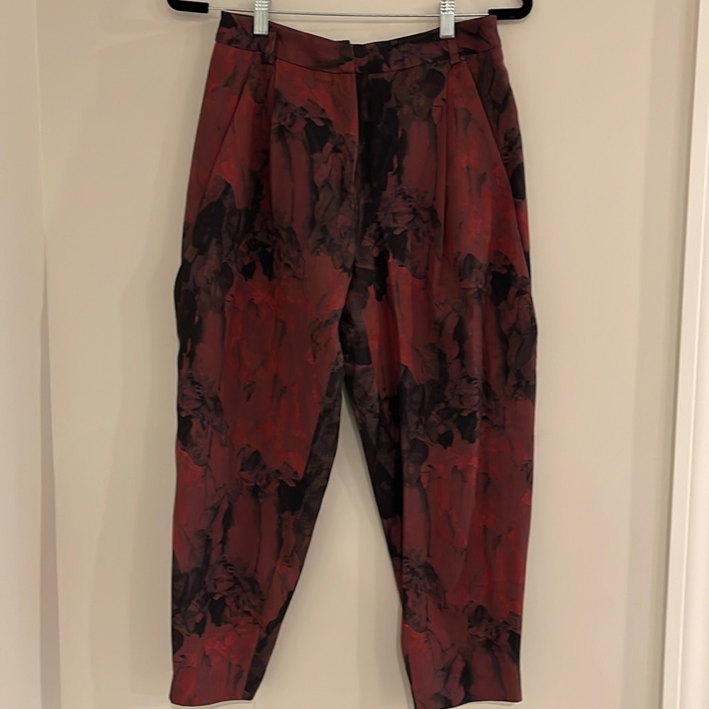Elle Sasson abstract floral dress pants